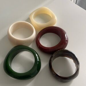 Zara Bangle bracelets- excellent condition no scratch or marks. Never worn